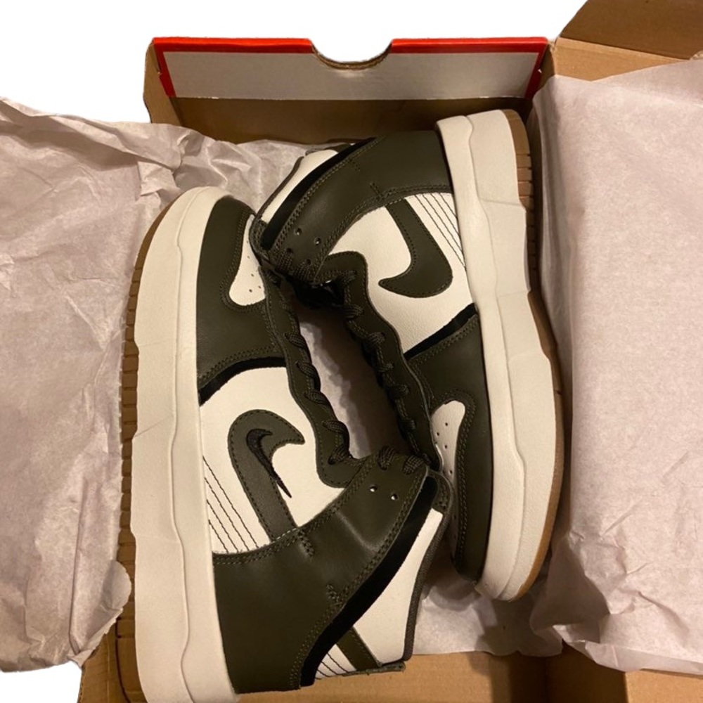 Womens Nike Dunk High Up W7 - Picture 2 of 6